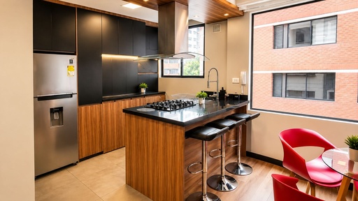 [Edificio Argentum - JFR] Venta de Suite Moderna en el Sector de la República del Salvador