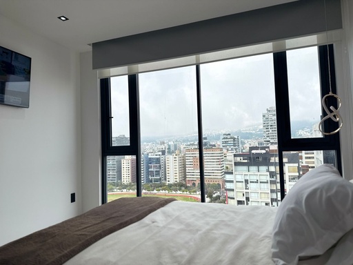 [Cielo 1205 - JFR] Estudio con Hermosa Vista en Alquiler Sector La Carolina